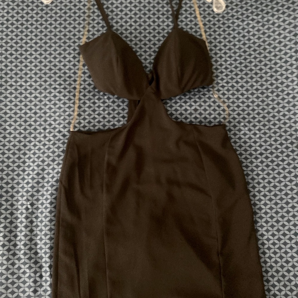2 Black Cut out Party Dresses